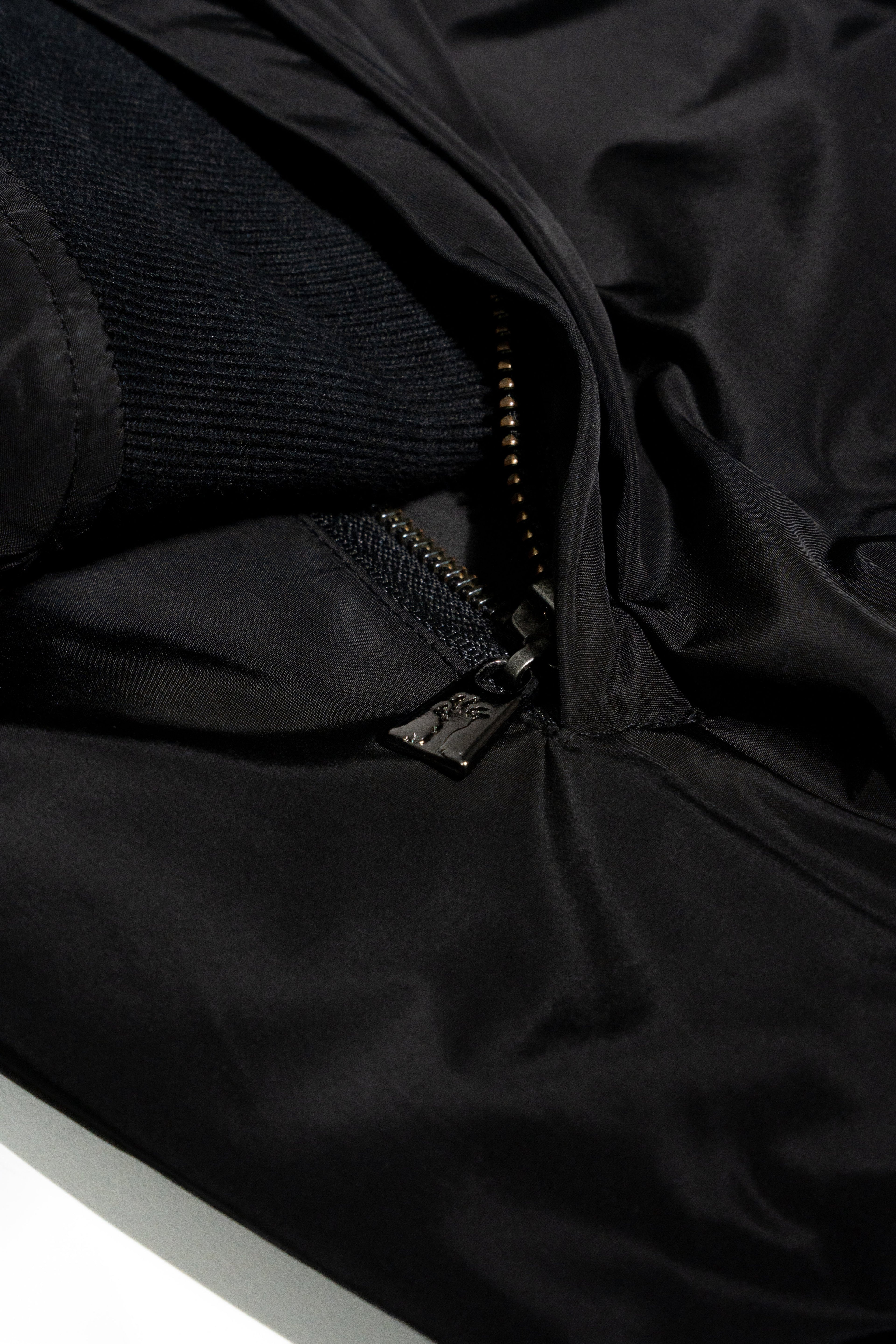 Dancing Dead bomber zipper